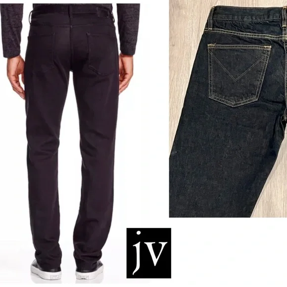 John Varvatos, 29” Waist, Men’s, Black Jeans, Straight Leg, Slim, Designer, NWT! - Picture 4 of 12